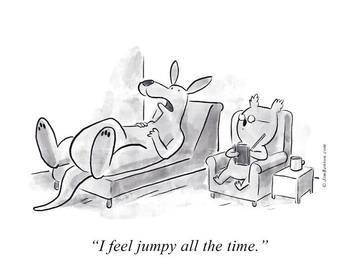 A Comic About Feeling Jumpy