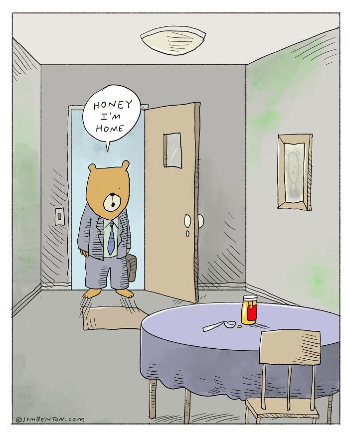 A Comic About Coming Home To Honey