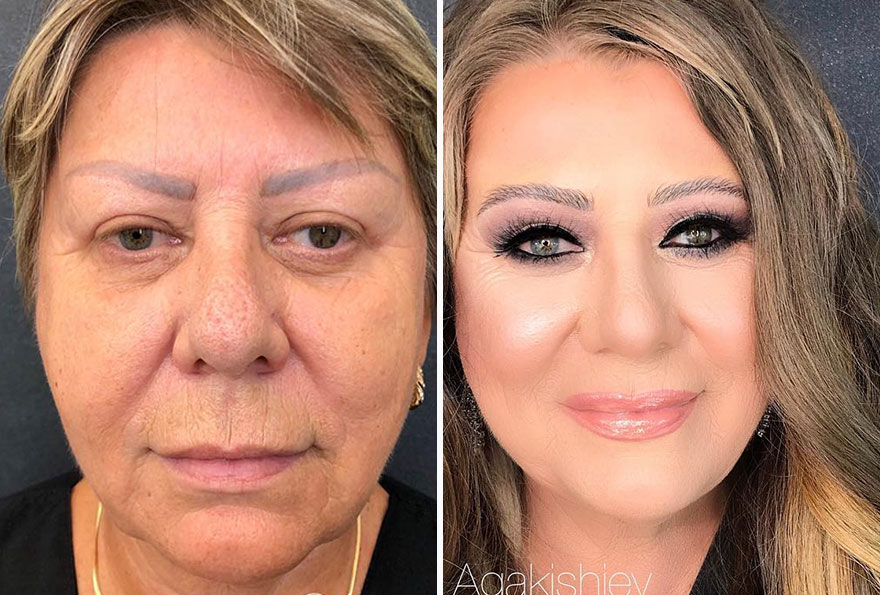 Makeup Artist Anar Agakishiev Proves That Beauty Has No Age Limit (New Pics)