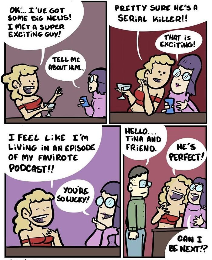 A Comic About Dating A Serial Killer