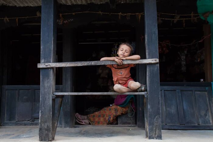 A Photograph Of A Kid