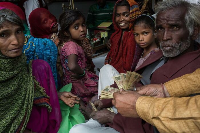 A Photograph Of People On The Streets