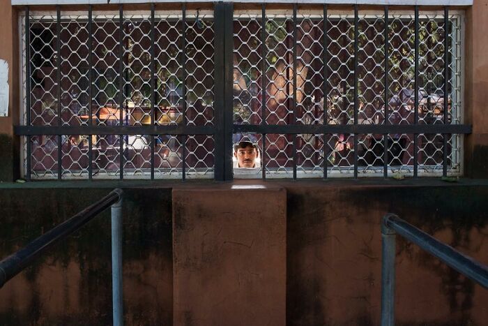 A Photograph Of A Hole