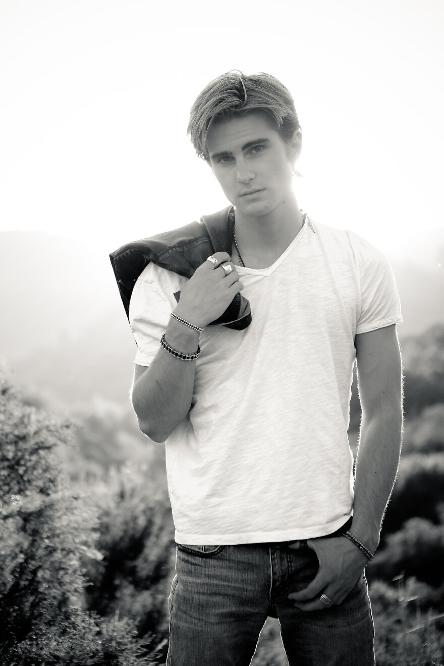 Senior Photo With Micah Max Polaha