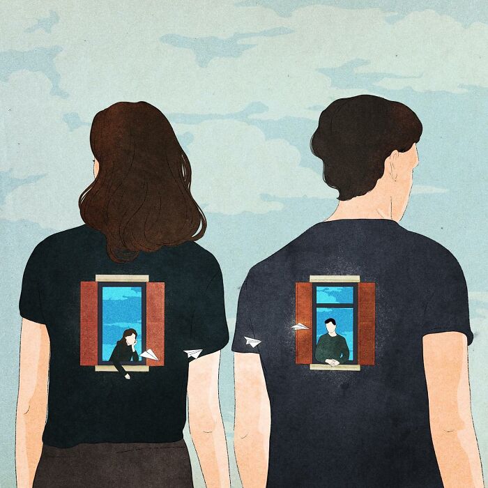 Modern Life Expressed In Clear-Cut Illustrations By Italian Artist Giulia Rosa