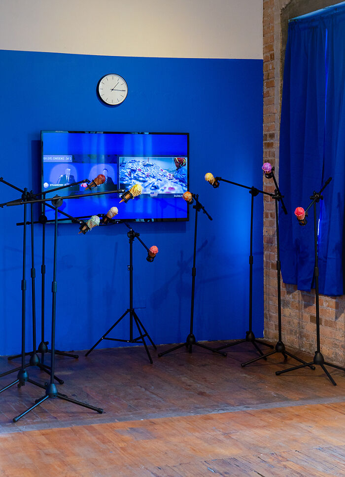 My Ice Cream Installation As An Alternated Universe Reflecting Reality