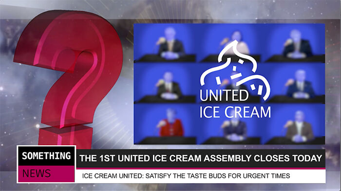 My Ice Cream Installation As An Alternated Universe Reflecting Reality