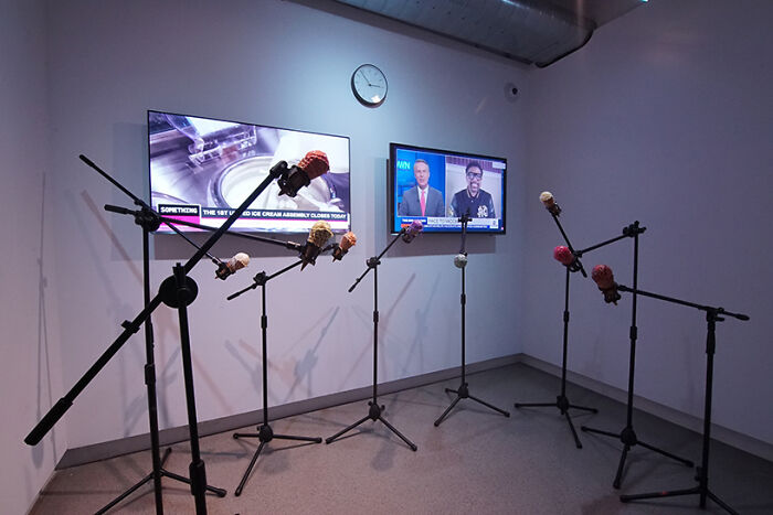 My Ice Cream Installation As An Alternated Universe Reflecting Reality