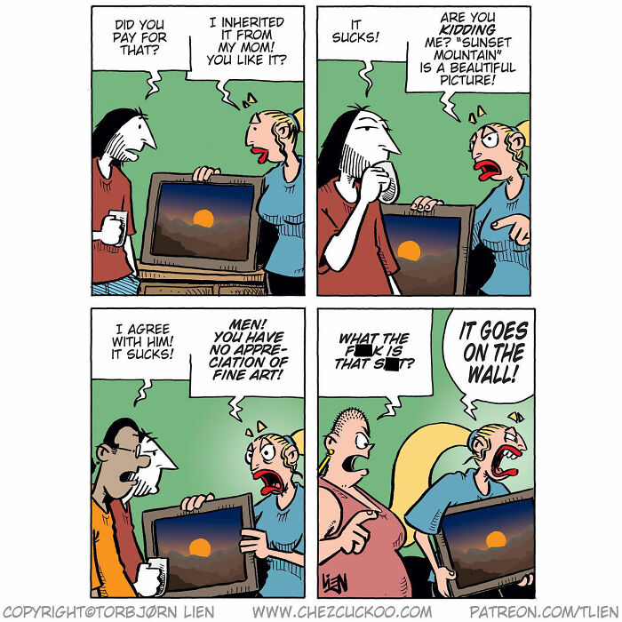 A Comic About A Painting