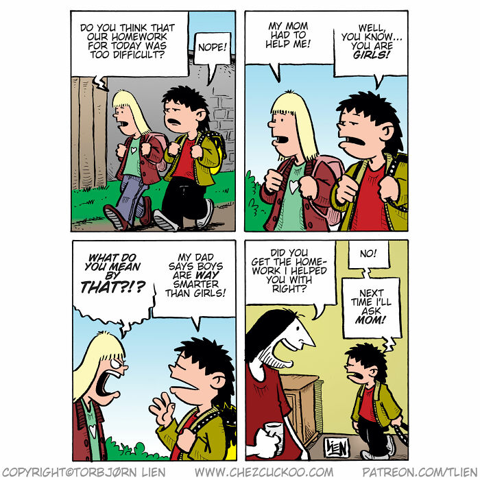 A Comic About Homework