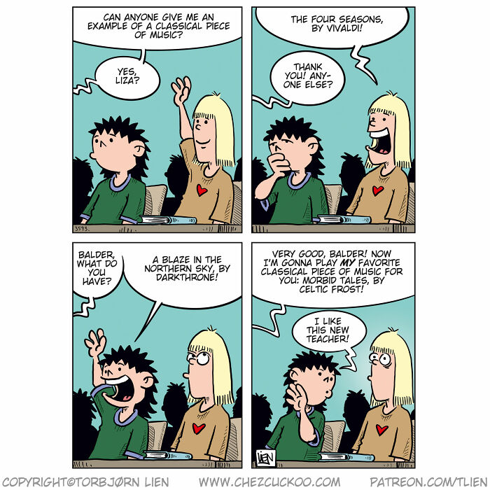 A Comic About Classical Piece Of Music