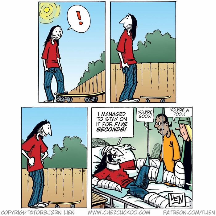 A Comic About Skateboarding