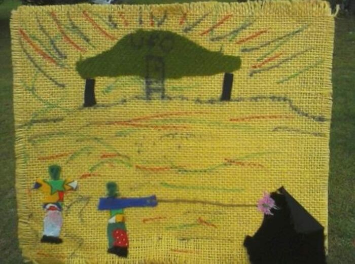 Martians Attack! 4th Or 5th Grade Art Class Masterpiece