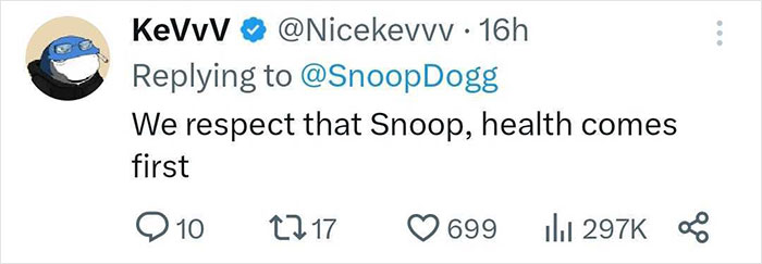 Snoop Dogg Fans Worry About His Health After He Announces That He’s Quit Smoking Snoop Dogg Fans Worry About His Health After He Announces That He’s Quit Smoking