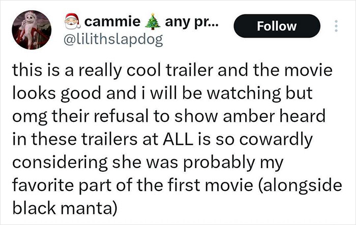 Amber Heard Is Completely “Erased” From Aquaman 2’s New Trailer, Fans Left “Sickened” Amber Heard Is Completely “Erased” From Aquaman 2’s New Trailer, Fans Left “Sickened”