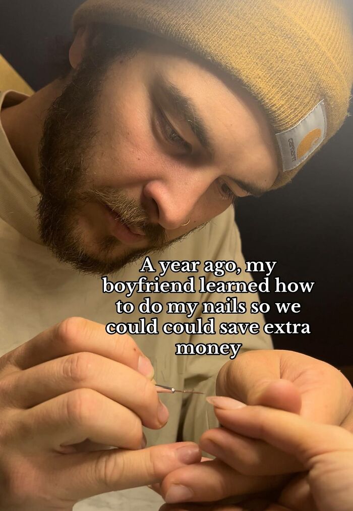 Man Learns Nail Art In A Bid To Save Girlfriend&rsquo;s Money, Becomes A Pro
