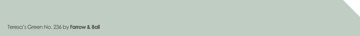Teresa&rsquo;s Green No. 236 paint color by Farrow & Ball