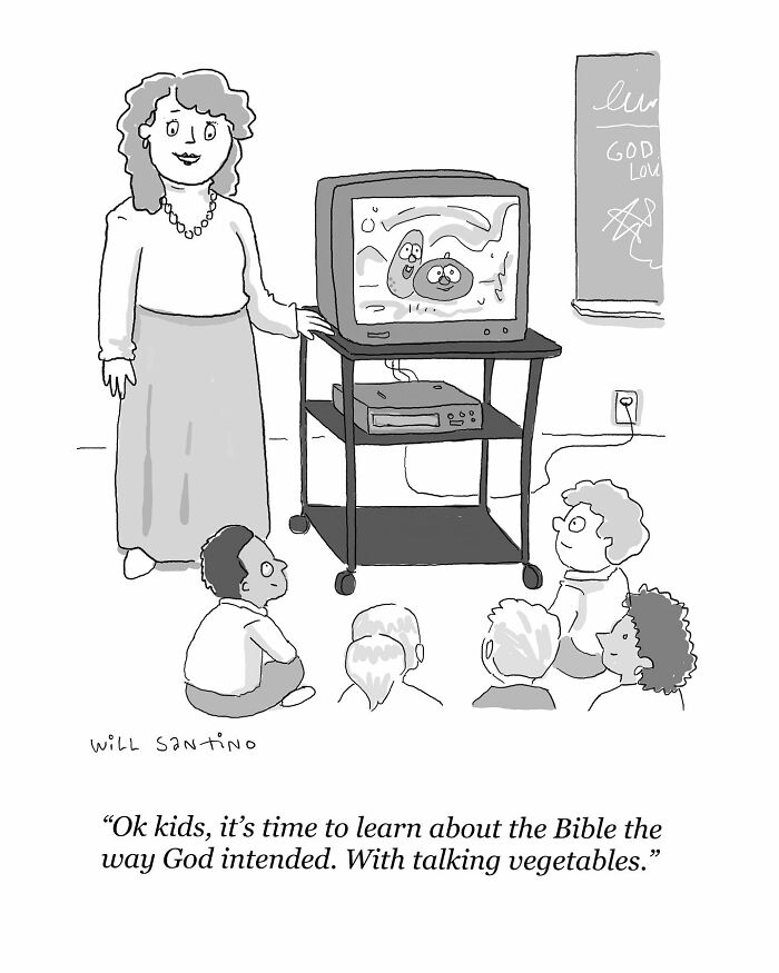 The Funniest Single-Panel Comics By Will Santino (48 New Pics)