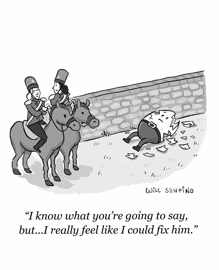 The Funniest Single-Panel Comics By Will Santino (48 New Pics)