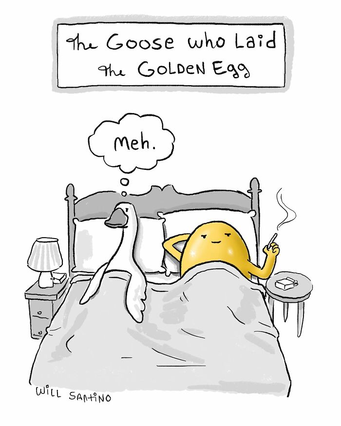 The Funniest Single-Panel Comics By Will Santino (48 New Pics)