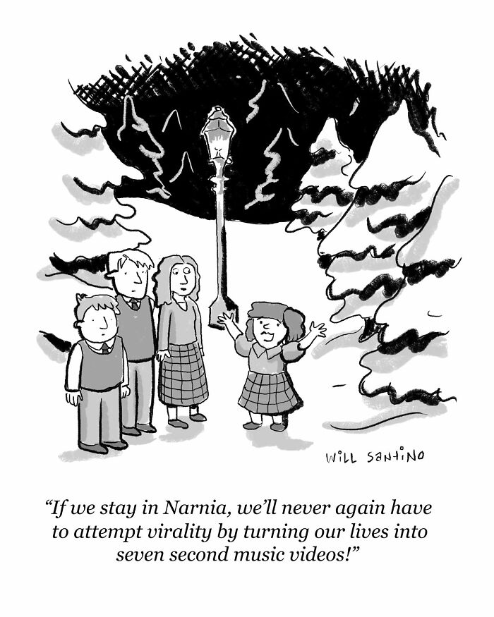 The Funniest Single-Panel Comics By Will Santino (48 New Pics)