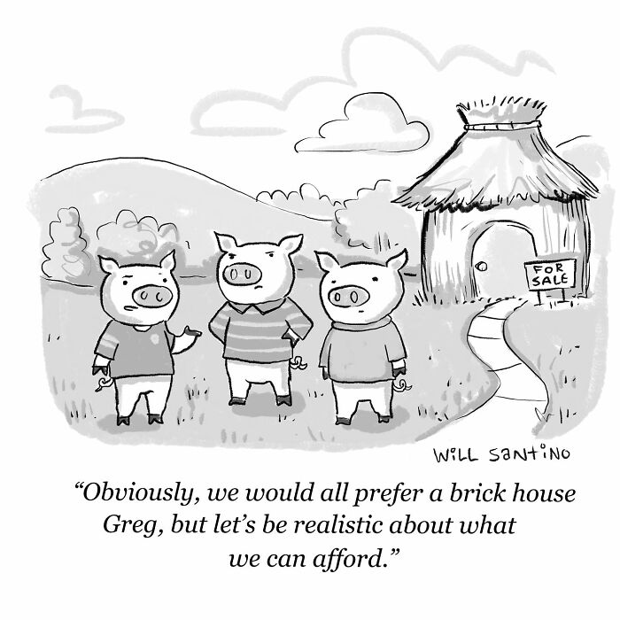 The Funniest Single-Panel Comics By Will Santino (48 New Pics)