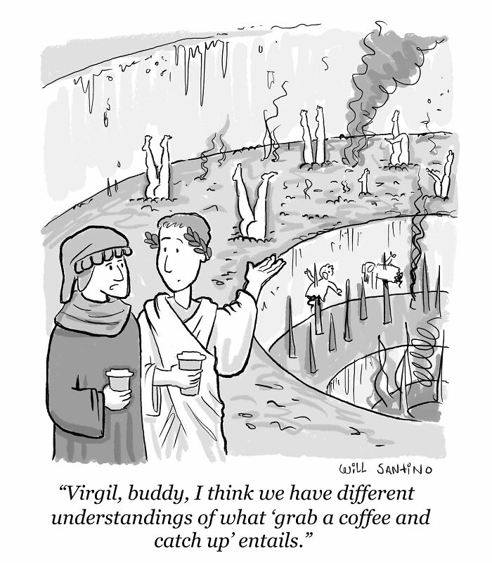 The Funniest Single-Panel Comics By Will Santino (48 New Pics)