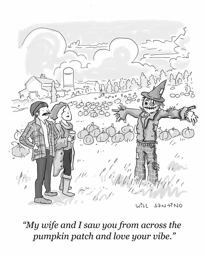 The Funniest Single-Panel Comics By Will Santino (48 New Pics)