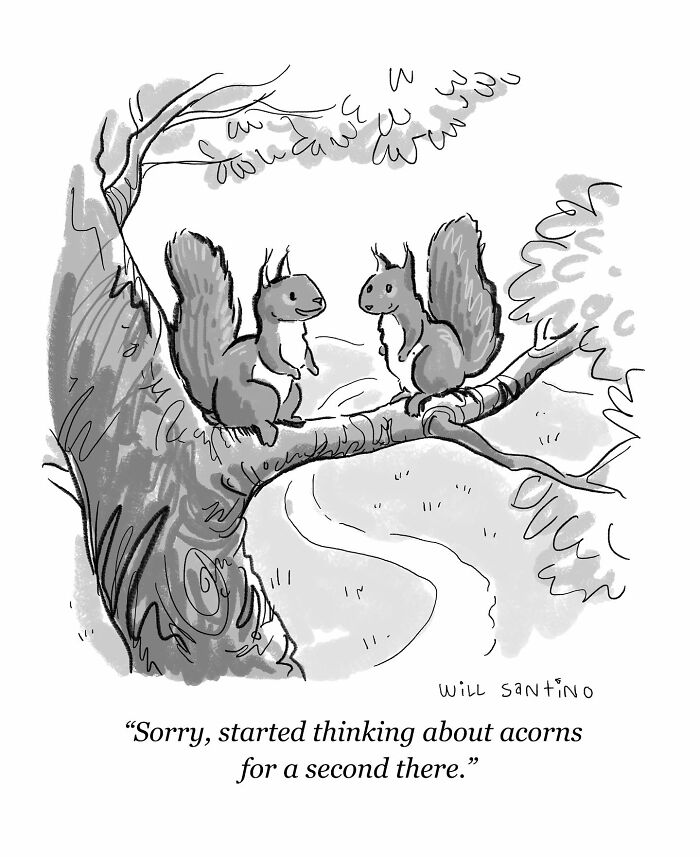 The Funniest Single-Panel Comics By Will Santino (48 New Pics)