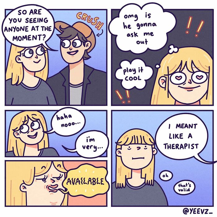 A Comic About Seeing A Therapist