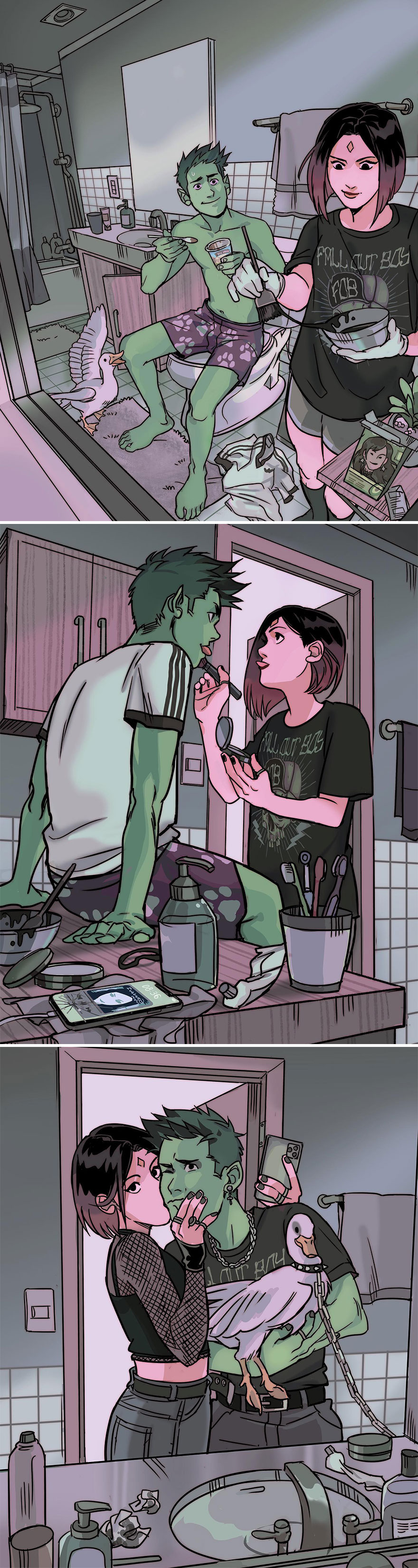 "She’s Turning Him Into A Goth"