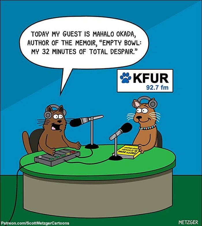 This Man Has Been Creating Cat Drawings For Over 25 Years And Here Are His Newest Ones