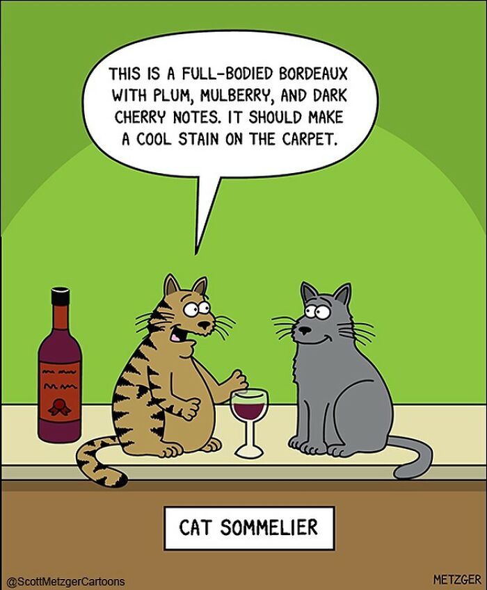 This Man Has Been Creating Cat Drawings For Over 25 Years And Here Are His Newest Ones