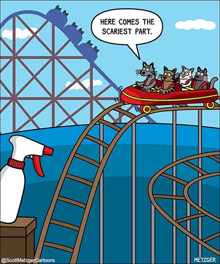 This Man Has Been Creating Cat Drawings For Over 25 Years And Here Are His Newest Ones