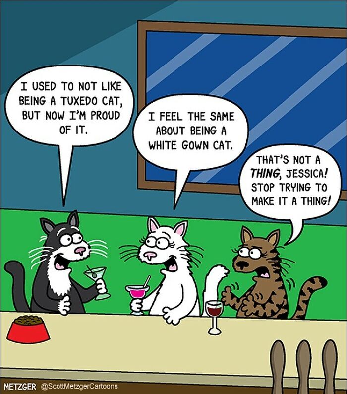 This Man Has Been Creating Cat Drawings For Over 25 Years And Here Are His Newest Ones