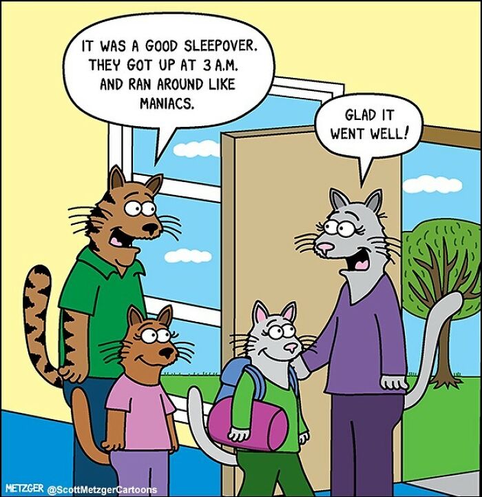 This Man Has Been Creating Cat Drawings For Over 25 Years And Here Are His Newest Ones