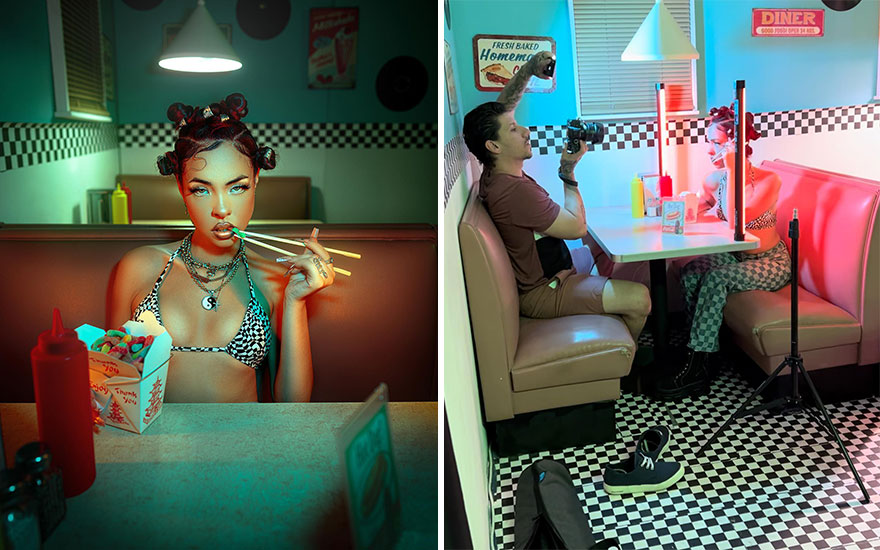 Photograph Behind-The-Scenes