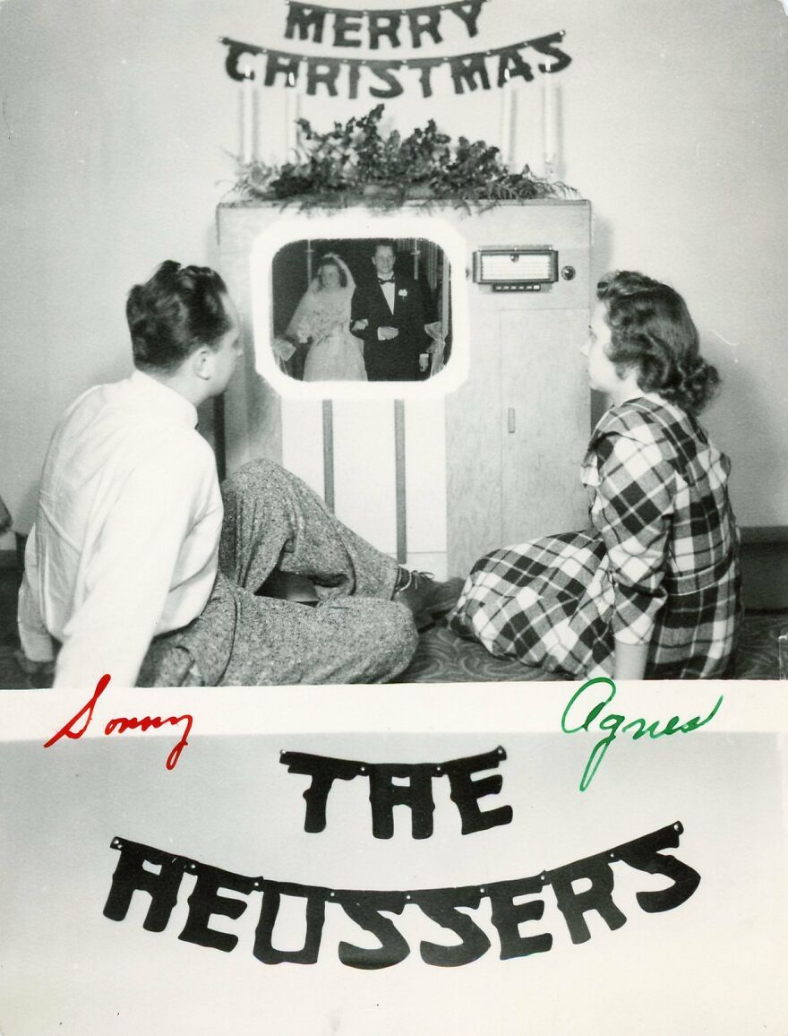 Sonny And Agnes Heusser And Their Wedding, 1952