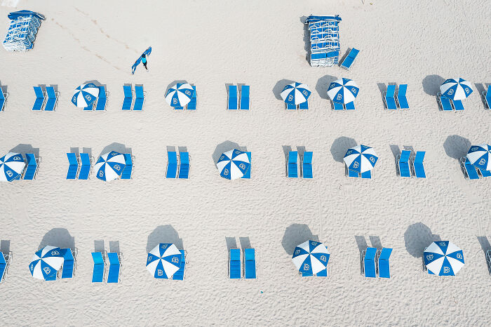 Spaces, Honorable Mention: Blue On The Beach By Angius