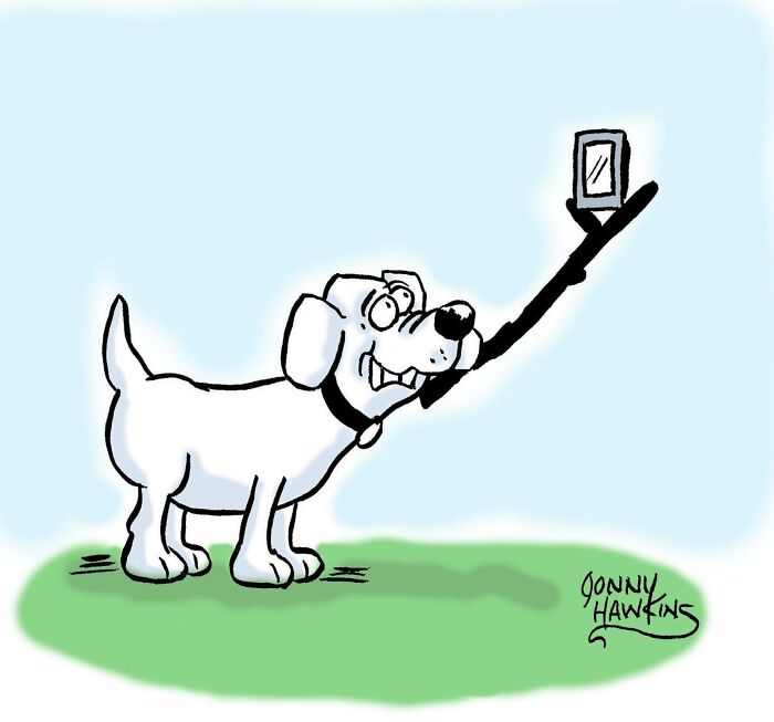 Working On My Dog Cartoon A Day Calendar