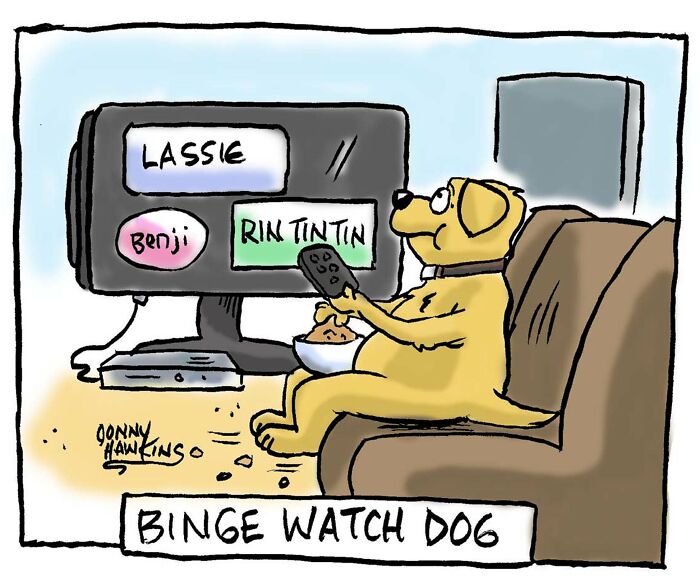 Working On My Dog Cartoon A Day Calendar