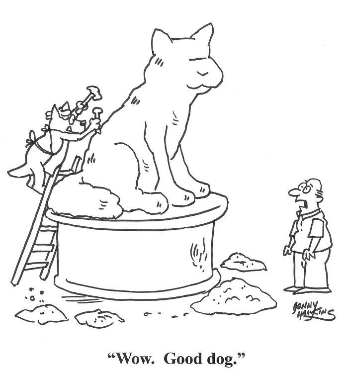 Working On My Dog Cartoon A Day Calendar