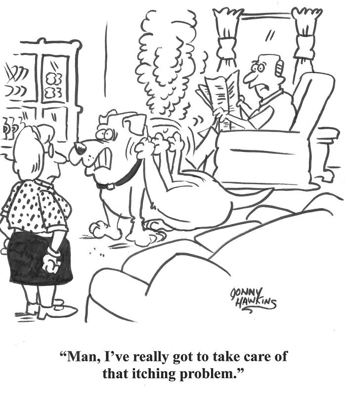 Working On My Dog Cartoon A Day Calendar