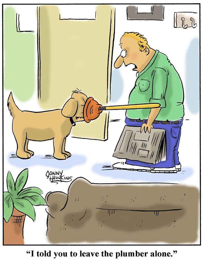 Working On My Dog Cartoon A Day Calendar