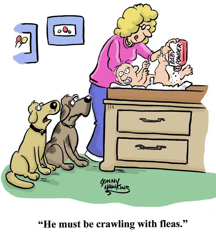 Working On My Dog Cartoon A Day Calendar