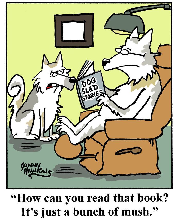 Working On My Dog Cartoon A Day Calendar