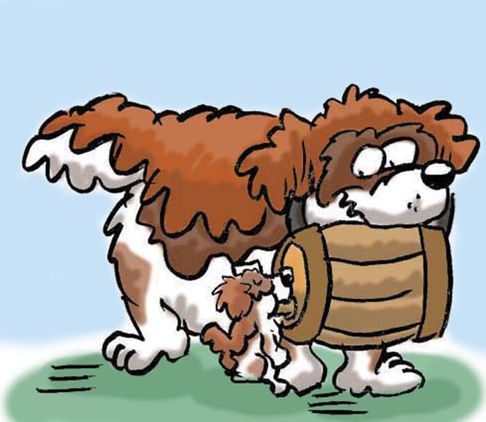 Working On My Dog Cartoon A Day Calendar