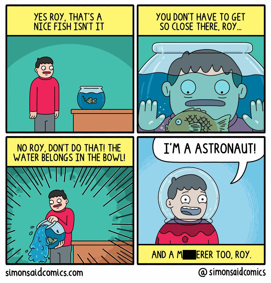 Your Day Will Be Better After Reading Simon Johnson's Surprise Endings Comics