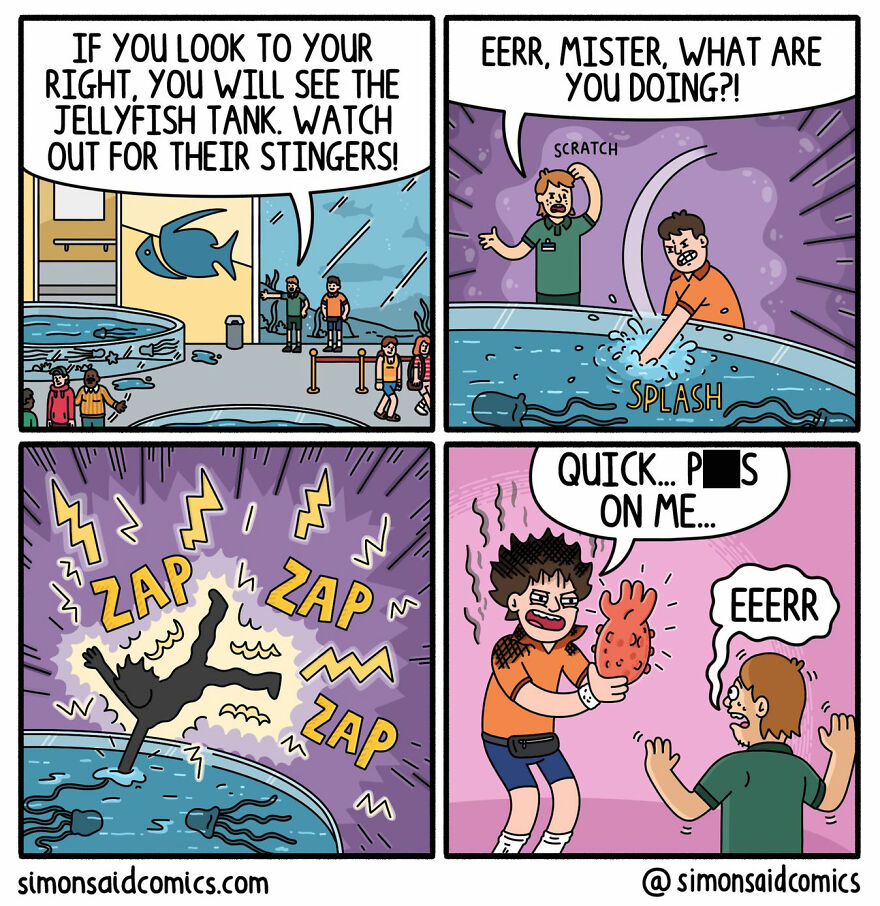 Your Day Will Be Better After Reading Simon Johnson's Surprise Endings Comics