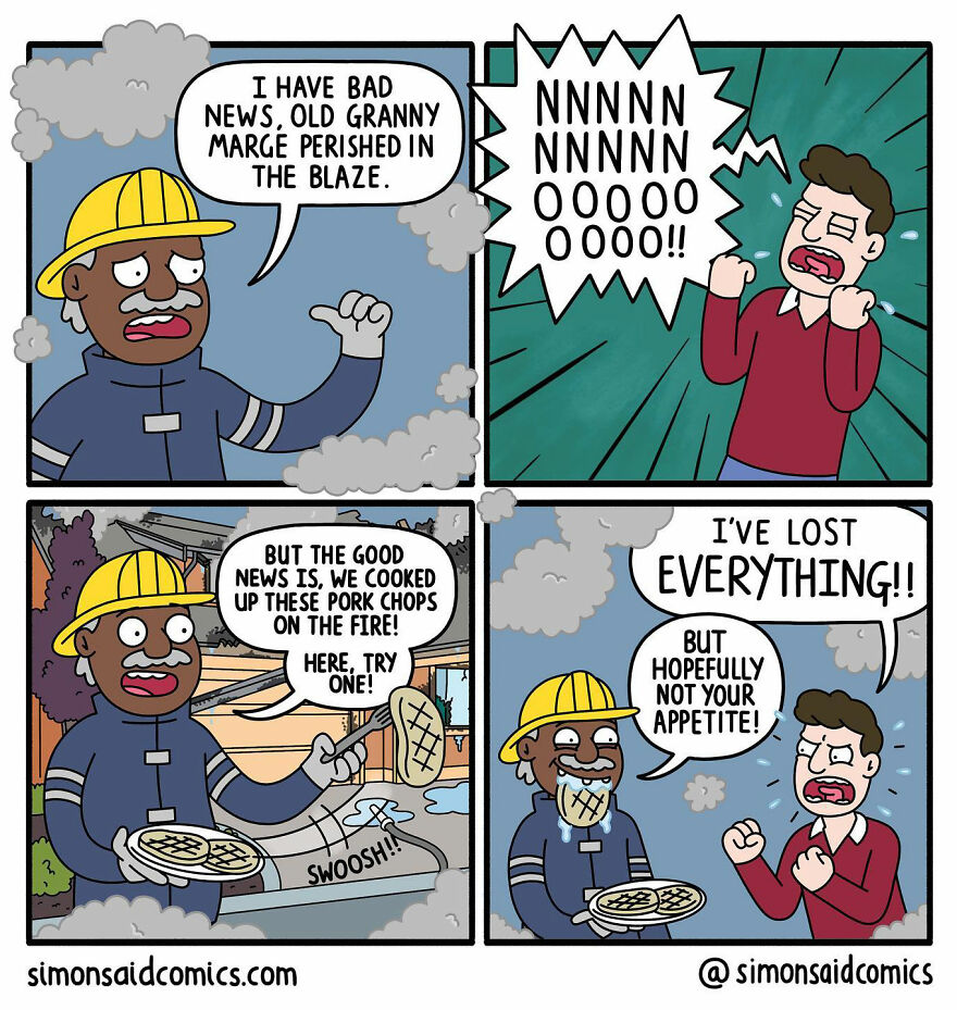 Your Day Will Be Better After Reading Simon Johnson's Surprise Endings Comics